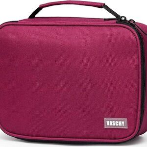 Vaschy Pencil Case Large Capacity Pen Holder Pouch with Mesh Pockets